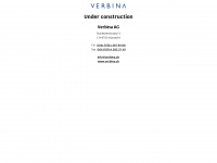 verbina.ch Webseite Vorschau