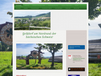gossdorf-sachsen.de Webseite Vorschau