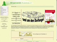bürgerverein-probstheida.de Webseite Vorschau