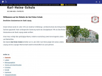 karl-heine-schule-leipzig.de Webseite Vorschau