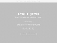 aykutcevik.com Webseite Vorschau