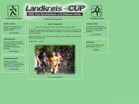 landkreis-cup.de Webseite Vorschau