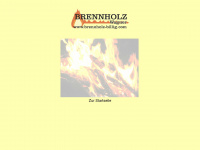 brennholz-billig.com Webseite Vorschau