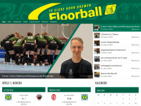 eichehorn-floorball.de Webseite Vorschau
