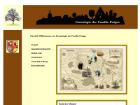 krueger-genealogie.de Thumbnail