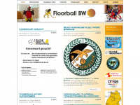 floorball-bw.de Webseite Vorschau