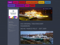 theaterschiff-magdeburg.com Webseite Vorschau