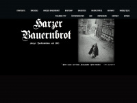 harzer-bauernbrot.de Webseite Vorschau