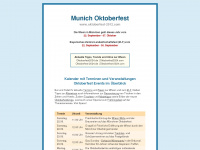 oktoberfest-2012.com Webseite Vorschau