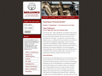 brilliance-konrad.de Webseite Vorschau