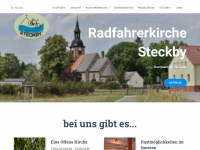 radfahrerkirche-steckby.de Webseite Vorschau