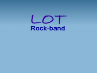 lot-rockband.com Webseite Vorschau
