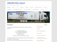 ukrainehilfe.de Webseite Vorschau