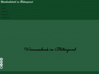 weinbaubetrieb-bluetengrund.de Webseite Vorschau