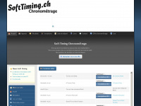 softtiming.ch Webseite Vorschau
