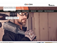 ox-on.dk Webseite Vorschau