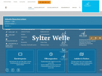 sylterwelle.de Webseite Vorschau