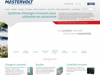 mastervolt.fr Webseite Vorschau