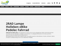 2rad-lampe.de Webseite Vorschau