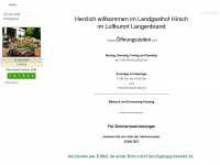 Hirsch-landgasthof-langenbrand.com