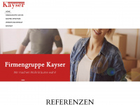 kayser-immobilien.de Webseite Vorschau
