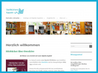 stadtbuecherei-kappeln.de Webseite Vorschau