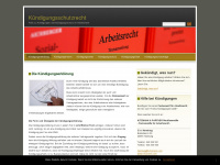 kuendigungsschutzrecht.com Webseite Vorschau