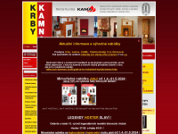 krby-kama.cz Webseite Vorschau