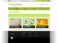 firstchoice.eu Webseite Vorschau