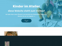 kinder-im-atelier.de Webseite Vorschau