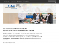 sonnenschutz-staal.de Webseite Vorschau