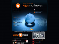 megamarine.es Webseite Vorschau