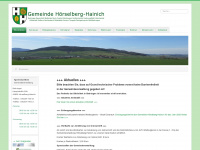 hoerselberg-hainich.de Webseite Vorschau