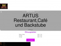 baeckerei-artus.de Webseite Vorschau
