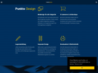 punkto-design.de Webseite Vorschau