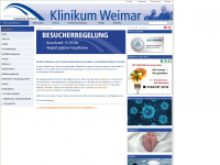klinikum-weimar.net Webseite Vorschau