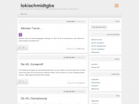 lokischmidtgbs.wordpress.com Webseite Vorschau