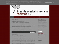 tourismusblog-weimar.blogspot.com Webseite Vorschau