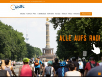 adfc-berlin.de Webseite Vorschau