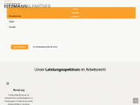 kitzmann.com Webseite Vorschau