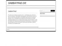 sabbatrad.de Webseite Vorschau