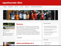 jugendfeuerwehr-juelich.de Webseite Vorschau