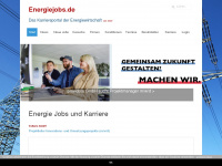 energiejobs.de Webseite Vorschau
