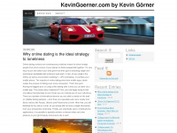 kevingoerner.com Webseite Vorschau