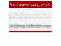 seminaranzeiger.ch Webseite Vorschau