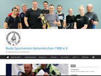 budo-sportverein.de Webseite Vorschau