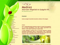 medirez.hu Webseite Vorschau