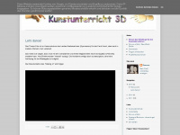 kunstunterricht3d.blogspot.com Webseite Vorschau