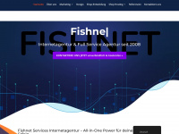 fishnet-services.com Webseite Vorschau