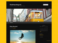 radshop-blog.net Webseite Vorschau
